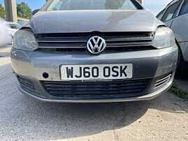 Bara Spoiler Fata cu Locas Senzori Parcare si Spalatoare Faruri Volkswagen Golf 6 Plus 2008 - 2014 Culoare LA7T [B4219]