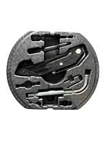 Suport Trusa Spuma Cric Cui Carlig Infiletant Complet Volkswagen Golf Plus 2004 - 2014 Cod 1K0012115F 1K0011031L [B4226]