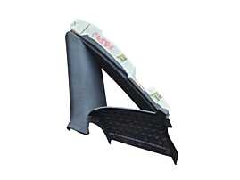 Stalp Ornament Negru Capac Prag Dreapta Spate Portbagaj Negru Sline S-Line Audi A4 B8 B8.5 FL Facelift 2008 - 2016 Cod 8K5867288A [C5486]