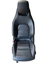 Scaun Stanga Fata Sofer Piele Neagra cu Incalzire Electric Mercedes Clasa E Class W207 A207 C207 Coupe Cabrio E180 E200 E220 E250 E300 E320 2009 - 2016 [C9296]