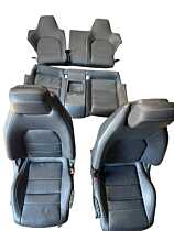 Interior Piele Neagra cu Incalzire Scaune Fata Stanga Dreapta Bancheta Sezut cu Spatar Mercedes Clasa E Class W207 A207 C207 Coupe Cabrio E180 E200 E220 E250 E300 E320 2009 - 2016 [C9295] [C9296] [C9297]