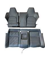 Bancheta Spate Sezut cu Spatar Piele Neagra Mercedes Clasa E Class W207 A207 C207 Coupe Cabrio E180 E200 E220 E250 E300 E320 2009 - 2016 [C9297]