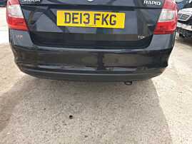 Bara Spoiler Spate Skoda Rapid 2012 - 2017 Culoare LF9R [L1130]