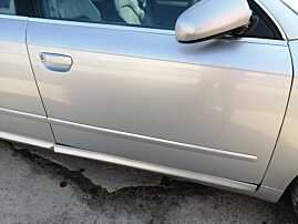 Bandou Ornament Plastic Inferior de pe Usa Portiera Dreapta Fata Audi A4 B7 2005 - 2008 Culoare LY7W