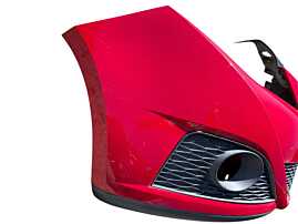 Bara Spoiler Fata cu Grile si Proiectoare Seat Ibiza 5 6J 2008 - 2012 Culoare 9M9M LY3D [C4281]