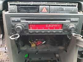 Radio CD Player Audi Concert Audi A4 B6 2001 - 2005 Cod rcab6sdgba1