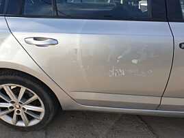 Usa Usi Portiera Portiere Dreapta Spate cu Imperfectiuni Skoda Octavia 3 Break Combi 2013 - 2017 Culoare LA7W 8E8E [0276]