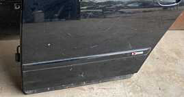 Bandou Ornament Plastic Superior Sline S Line de pe Usa Portiera Stanga Spate Audi A4 B7 2004 - 2008 Culoare LY9B [0982]