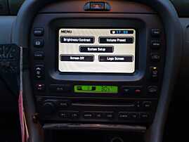 Radio CD Navigatie Multimedia Jaguar X-Type 2002 - 2009 [0897]