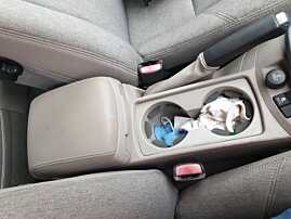 Cotiera Piele cu Consola Centrala Volvo V50 2004 - 2012 [0972]