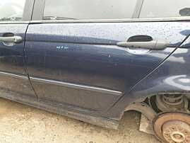 Usa Usi Portiera Portiere Stanga Spate Dezechipata cu Inceput Rugina BMW Seria 3 E46 1998 - 2006 Culoare 317/5 Orientblau Metallic [0036]