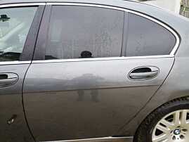 Usa Usi Portiera Portiere Stanga Spate Dezechipata BMW Seria 7 E65 E66 730 Facelift 2001 - 2008 Culoare A36/7 Titangrau II Metallic [L4749] [RAFT]