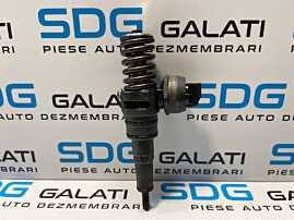 Injector Injectoare Pompa Pompe Diuza Seat Toledo 3 2.0 TDI BMM 103KW 140CP 2005 - 2009 Cod 038130073BQ CU 0414720312 [B3991]