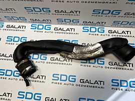 Tub Tubulatura Conducta Admisie Aer Turbo Turbina Turbosuflanta Peugeot 206 2.0 HDI 2000 - 2012 Cod 9649581580