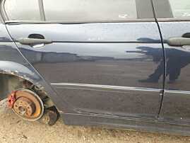 Usa Usi Portiera Portiere Dreapta Spate Dezechipata cu Inceput Rugina BMW Seria 3 E46 1998 - 2006 Culoare 317/5 Orientblau Metallic [0035]