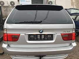 Hayon Haion Portbagaj Superior cu Luneta Geam Sticla Dezechipat cu Defect BMW E53 X5 Facelift 1999 - 2006 Culoare 354/7 Titansilber Metallic