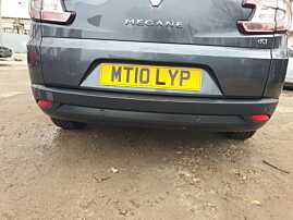 Bara Spoiler Spate cu Locas Senzori Parcare Renault Megane 3 Grandtour Break 2008 - 2015 Culoare TEB66