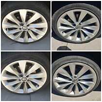 Set 4 Jante Roti Aliaj INTERLAGOS 225 235 40 18 R18 5x112 Audi A3 8P 2004 - 2013 Cod 3C8601025D [C3883]