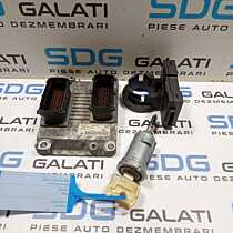 Kit Pornire Calculator Motor Cip Cheie Cititor Cheie Opel Corsa C 1.2 B 2000 - 2006 Cod 0261206075 26SA7165 24445098 [1583]