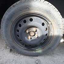 Roata Janta Rezerva Tabla 4x114,3 cu Anvelopa Cauciucuri Iarna Dot 2011 Chevrolet Lacetti 2002 - 2011 [C0971]