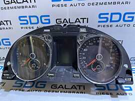 Ceas Ceasuri Cluster Instrumente Bord Volkswagen Passat B7 2.0 TDI 2010 - 2015 Cod 3AA920970E [2713]