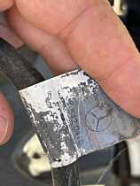 Borna Minus cu Capsa Senzor Baterie Acumulator Mercedes Clasa C Class W204 2007 - 2014 Cod A2215420418 [C0403]