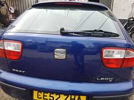 Hayon Haion Portbagaj Dezechipat cu Luneta Geam Sticla Seat Leon 1M 1999 - 2006 Cod Culoare LS5S