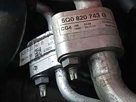 Conducta Teava Compresor AC Clima Climatronic Audi A3 8V 2013 - 2016 Cod 5Q0820743G [i0061] [Depozit]