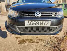 Bara Spoiler Fata VW Polo 6R 2009 - 2017 Culoare LC9X