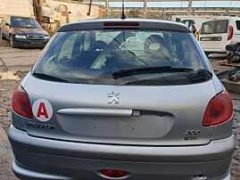 Hayon Haion Portbagaj Dezechipat cu Luneta Geam Sticla Peugeot 206 1998 - 2012