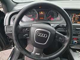 Volan 3 Spite S-Line Sline Piele Perforata cu Uzura Audi A6 C6 2005 - 2011