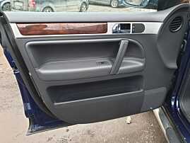 Fata Interioara Piele Neagra Usa Portiera Stanga Fata VW Touareg 7L VOLAN DREAPTA 2003 - 2010
