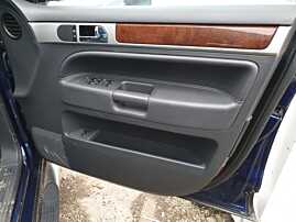 Fata Interioara Piele Neagra Usa Portiera Dreapta Fata VW Touareg 7L VOLAN DREAPTA 2003 - 2010