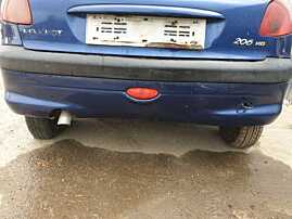 Bara Spoiler Spate Peugeot 206 Facelift Hatchback 1998 - 2012