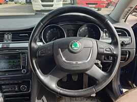 Volan Piele 4 Spite cu Comenzi Skoda Superb 2 2008 - 2013