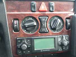 Panou Climatronic Comanda AC Aer Conditionat Clima Mercedes Clasa C Class W202 1992 - 2000 [Q1460]