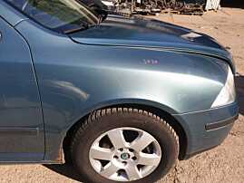 Aripa Dreapta Fata cu Rugina Skoda Octavia 2 2004 - 2008 Culoare LF8D [Q1851]