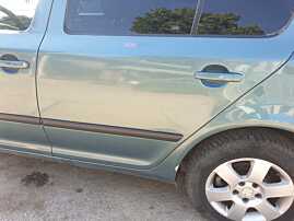 Usa Usi Portiera Portiere Stanga Spate Dezechipata cu Defect Skoda Octavia 2 Berlina Sedan 2004 - 2008 Culoare LF8D [Q1854]