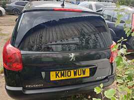 Haion Hayon Capota Portbagaj Dezehipat cu Luneta Geam Sticla cu Ondulatie Peugeot 207 SW Break Combi 2006 - 2014 Culoare EXL [Q1862]