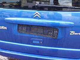 Maner Plastic Ornament Lampi Numar de pe Haion Portbagaj Peugeot Partner 2002 - 2008 Culoare KMH [Q1212]