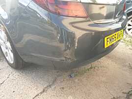 Bara Spoiler Spate cu Locas Senzori Parcare Opel Insignia A FL Facelift Berlina Sedan Hatchback 2013 - 2017 Culoare Z190 [Q0770]