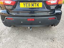 Bara Spoiler Spate cu Locas Senzori Parcare Mitsubishi ASX NFL Non Facelift 2010 - 2012 Culoare X42 [K0652]