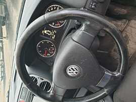 Volan 3 Spite Piele cu Uzura FARA Airbag Volkswagen Tiguan 2007 - 2011 [K1021]