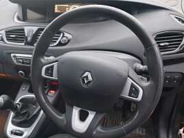 Volan Piele 3 Spite cu Comenzi Fara Airbag Renault Scenic 3 2009 - 2016 [K0529]