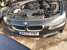 Bara Spoiler Fata cu Imperfectiuni BMW Seria 3 F30 F31 NFL Non Facelift 2011 - 2014 Culoare 668 Schwarz 2 [K0338]