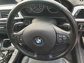 Volan 3 Spite Piele cu Comenzi BMW Seria 3 F30 NFL Non Facelift 2011 - 2014 [K0370]