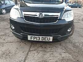 Bara Spoiler Fata cu Locas Senzori de Parcare si Proiectoare Opel Antara FL Facelift 2010 - 2016 [K1182]