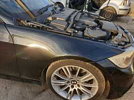 Aripa Dreapta Fata cu Inceput de Rugina BMW Seria 3 E90 E91 2004 - 2011 Culoare 475 Black Sapphire Metallic [K1183]