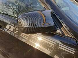 Oglinda Electrica Dreapta cu Capac Stil Carbon M BMW Seria 3 E90 E91 Sedan Berlina FL Facelift 2007 - 2011 [K1197]