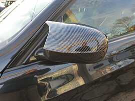 Oglinda Electrica Stanga cu Capac Stil Carbon M BMW Seria 3 E90 E91 Sedan Berlina FL Facelift 2007 - 2011 [K1198]